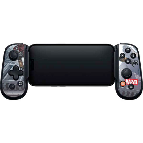 Marvel Black Widow High Kick Backbone One for iPhone Game Controller Skin